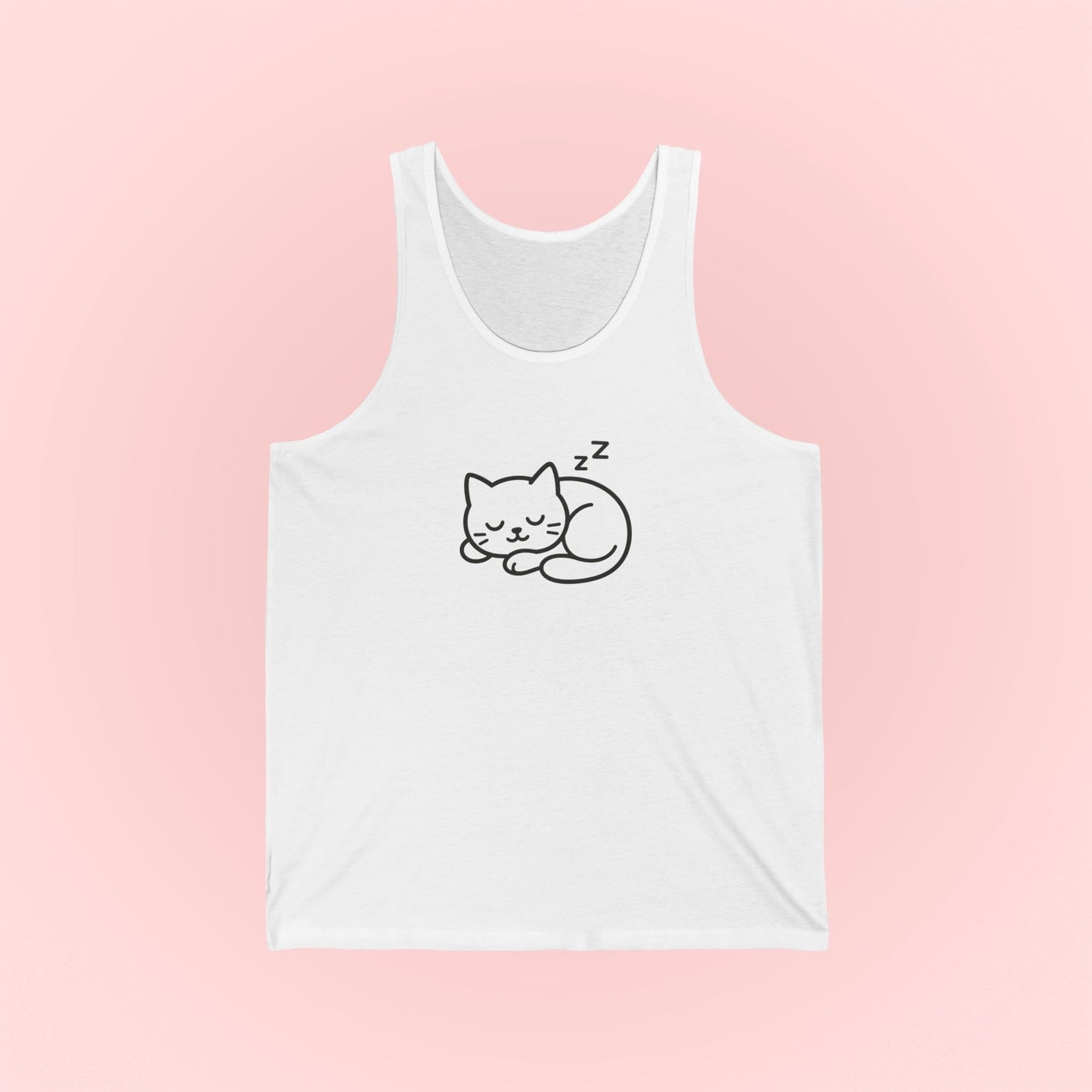 Sleeping Kitty Tank Top
