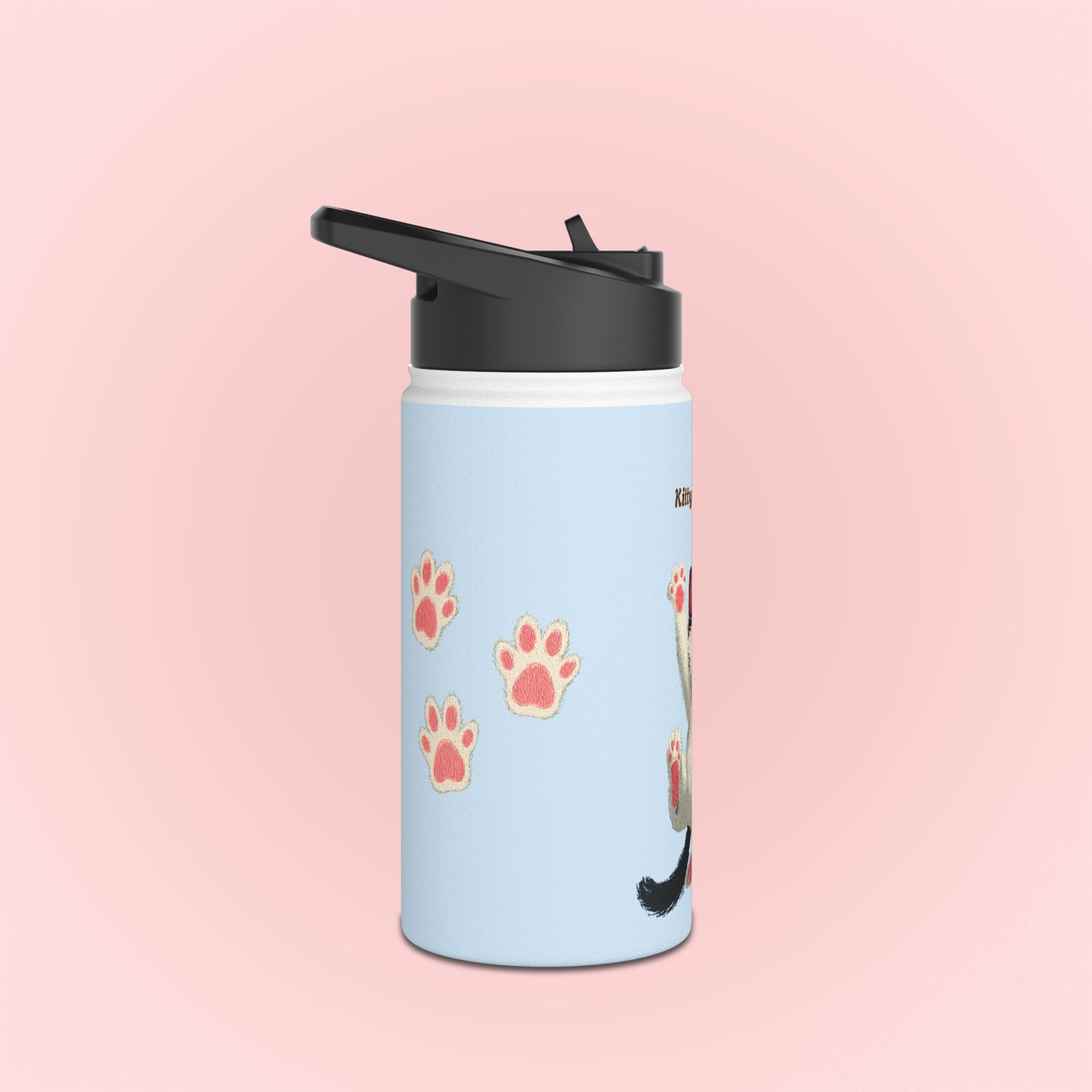 Happy Kitty Water Bottle