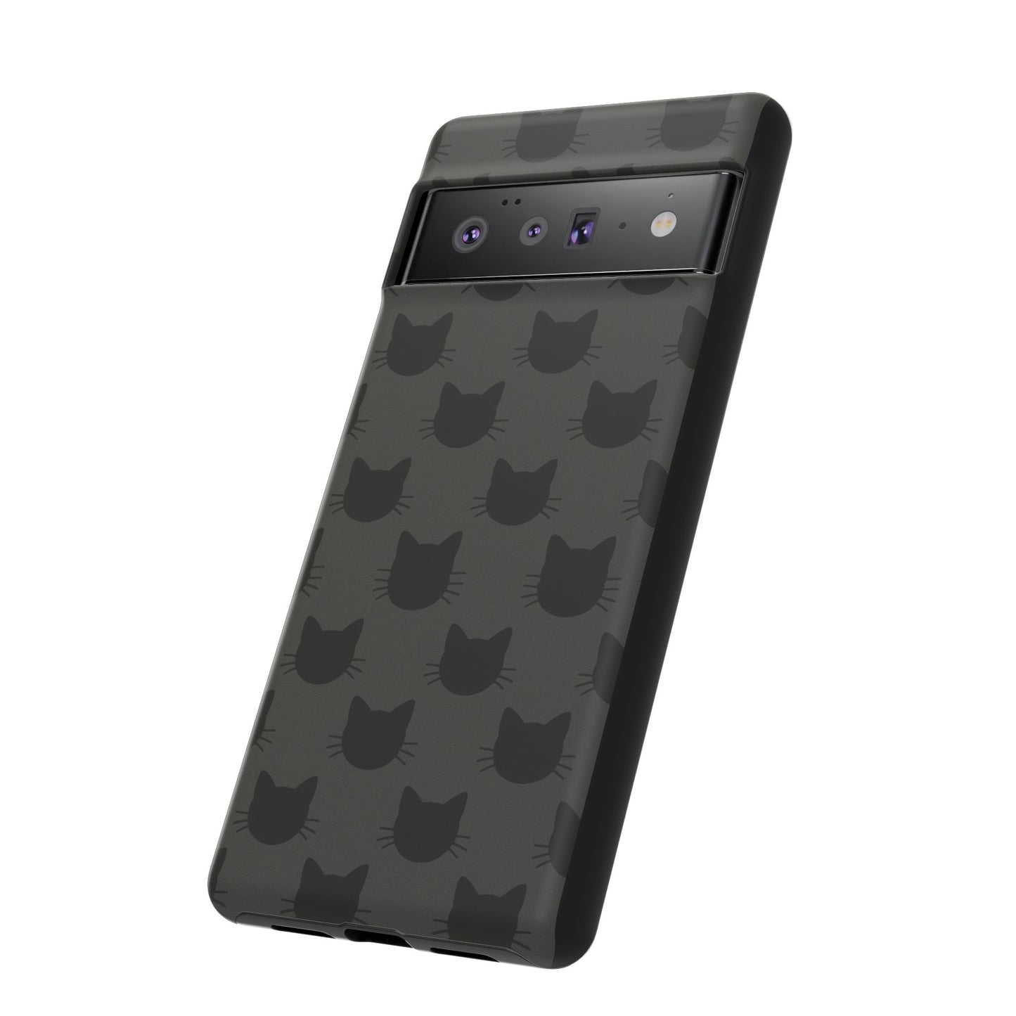 Black Cat Tough Phone Case