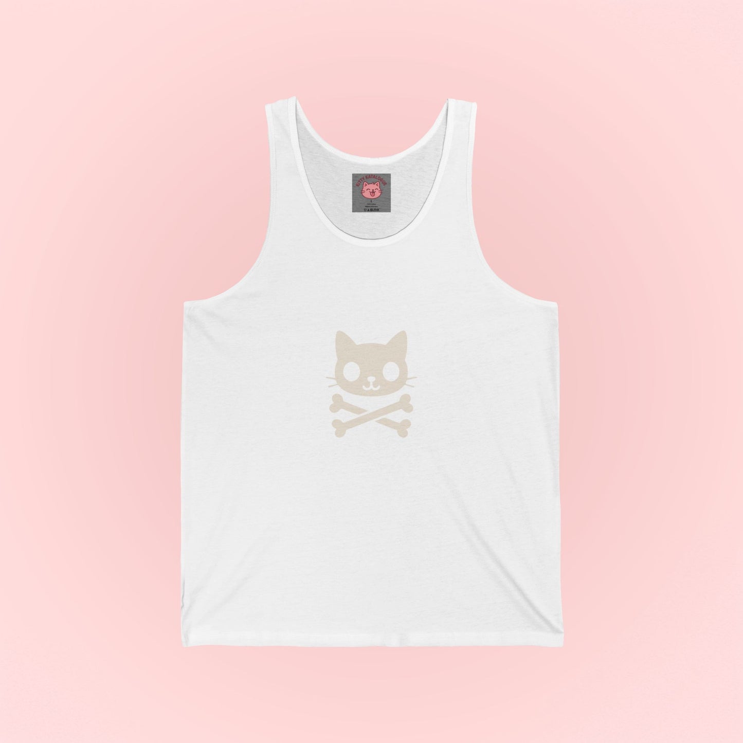 Skull Kitty Tank Top