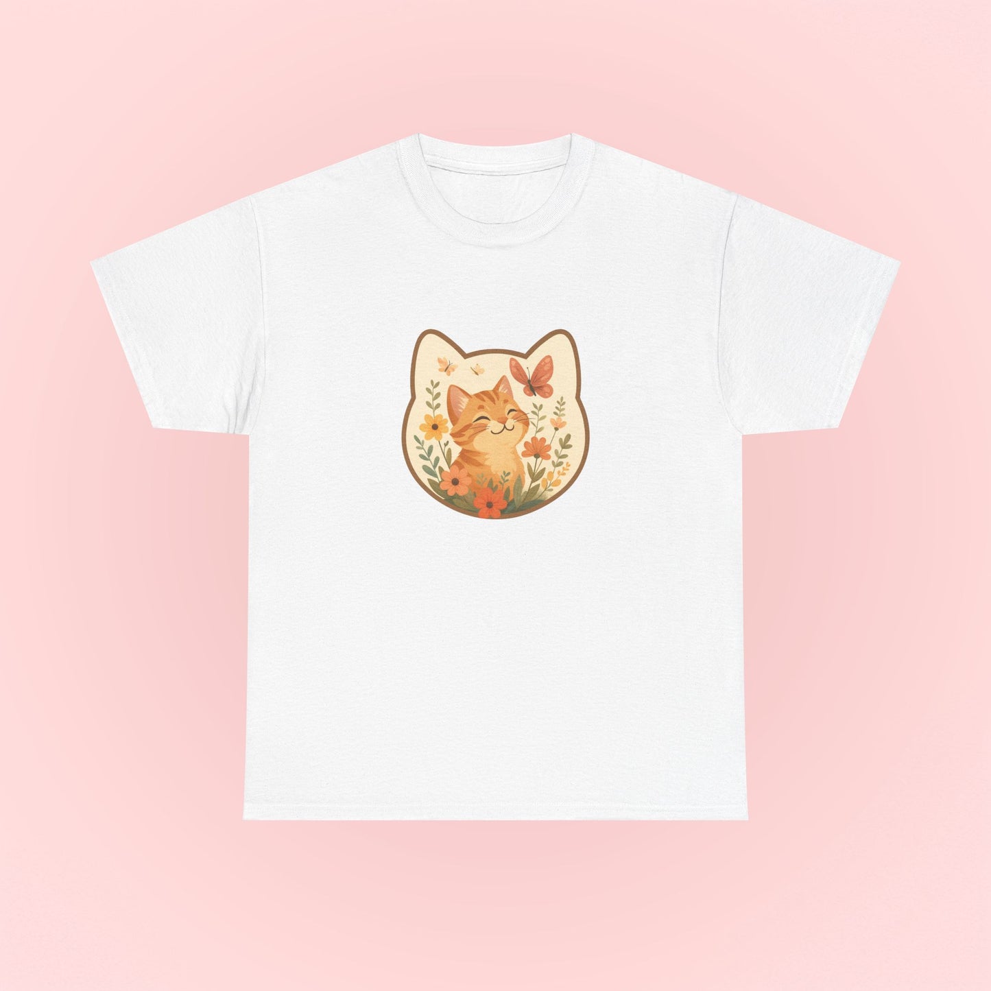 Flower Kitty Tee