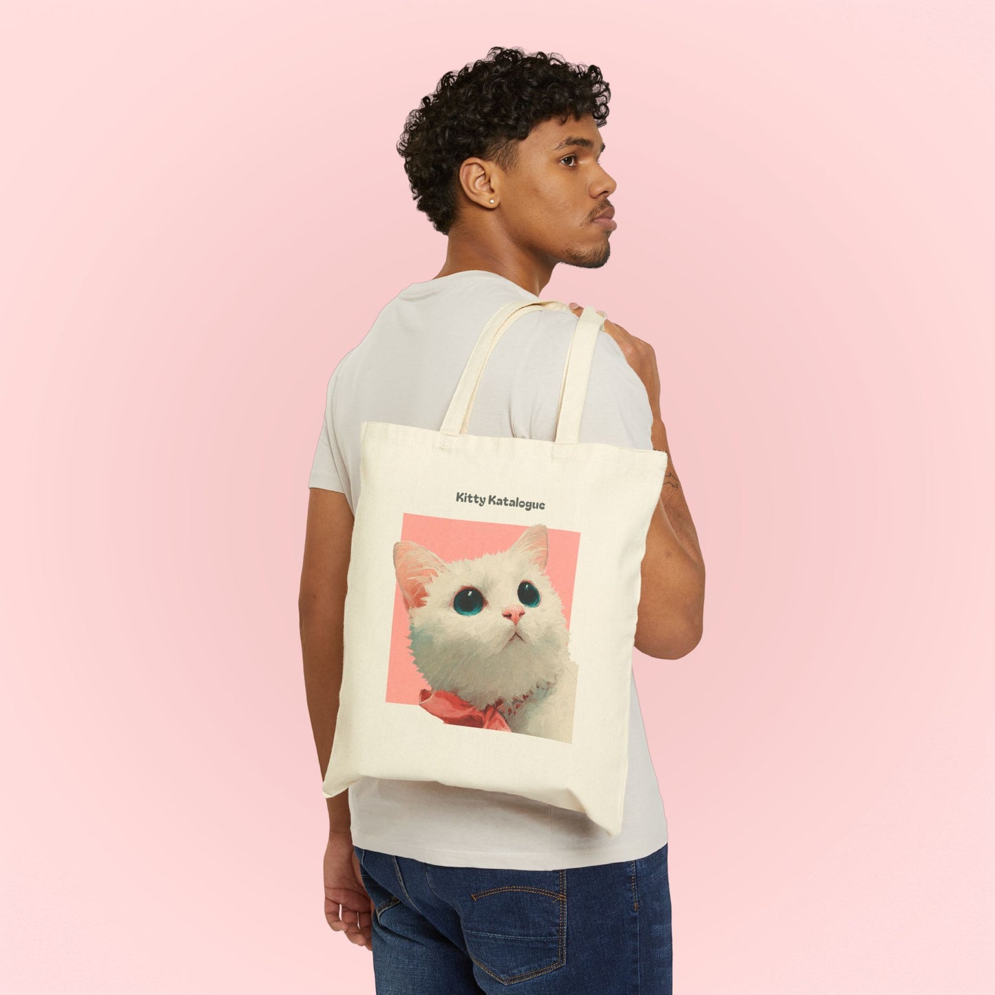 Copy of Pink Bow Kitty Tote Bag