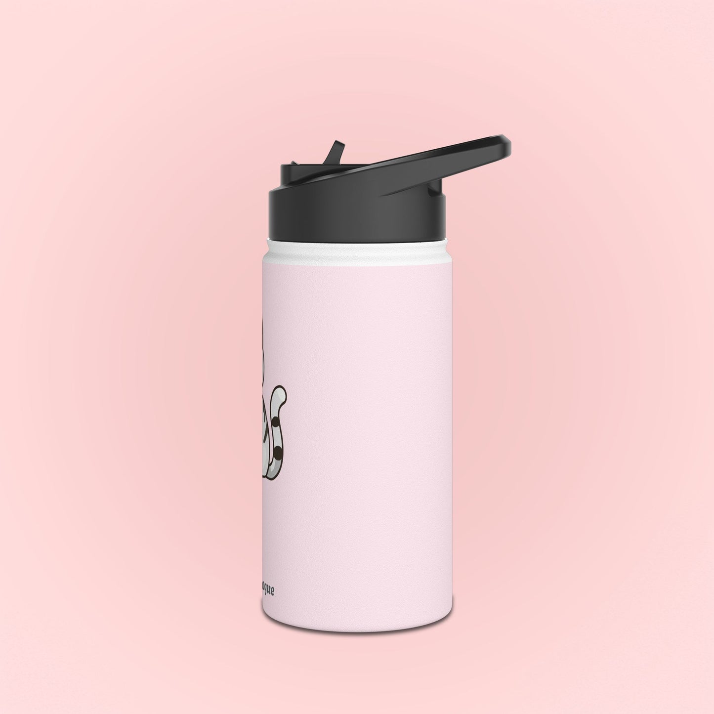 White Kitty Water Bottle