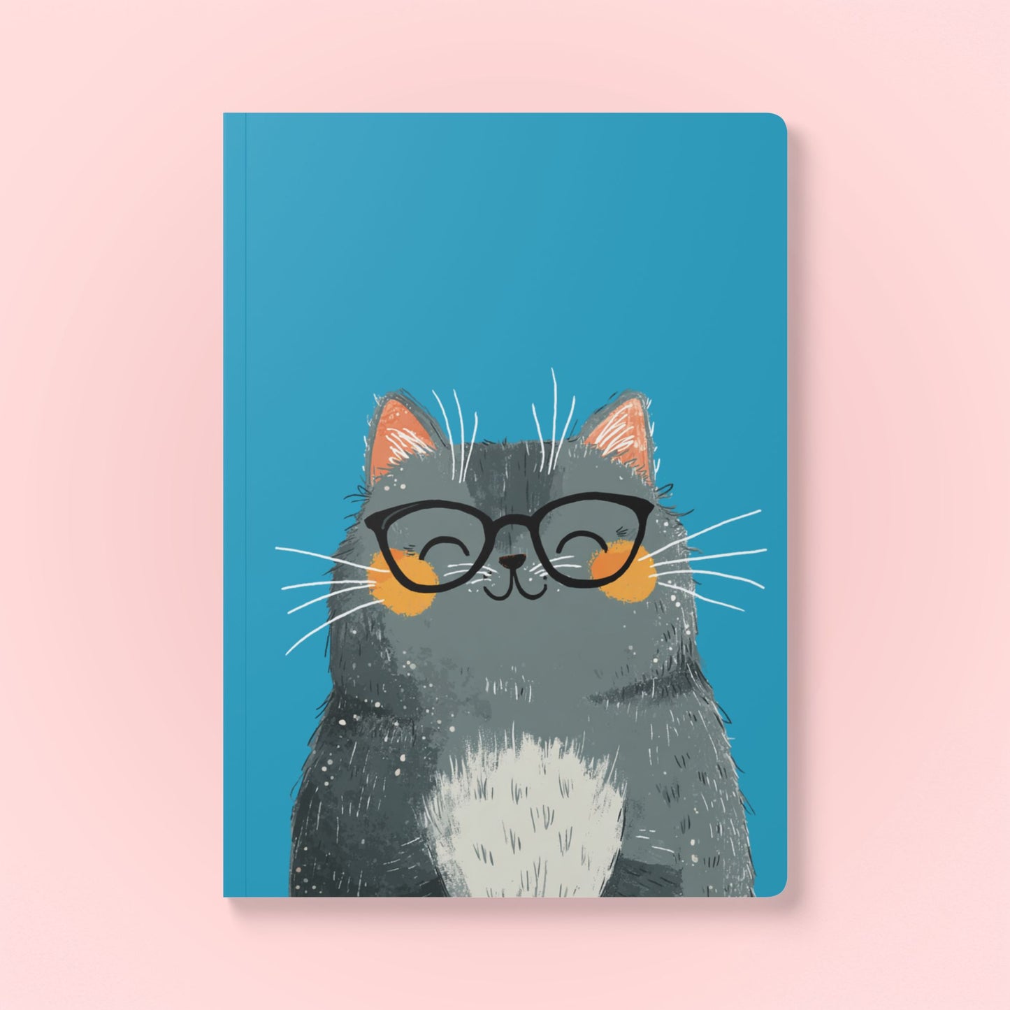 Nerdy Cat Journal - Softcover