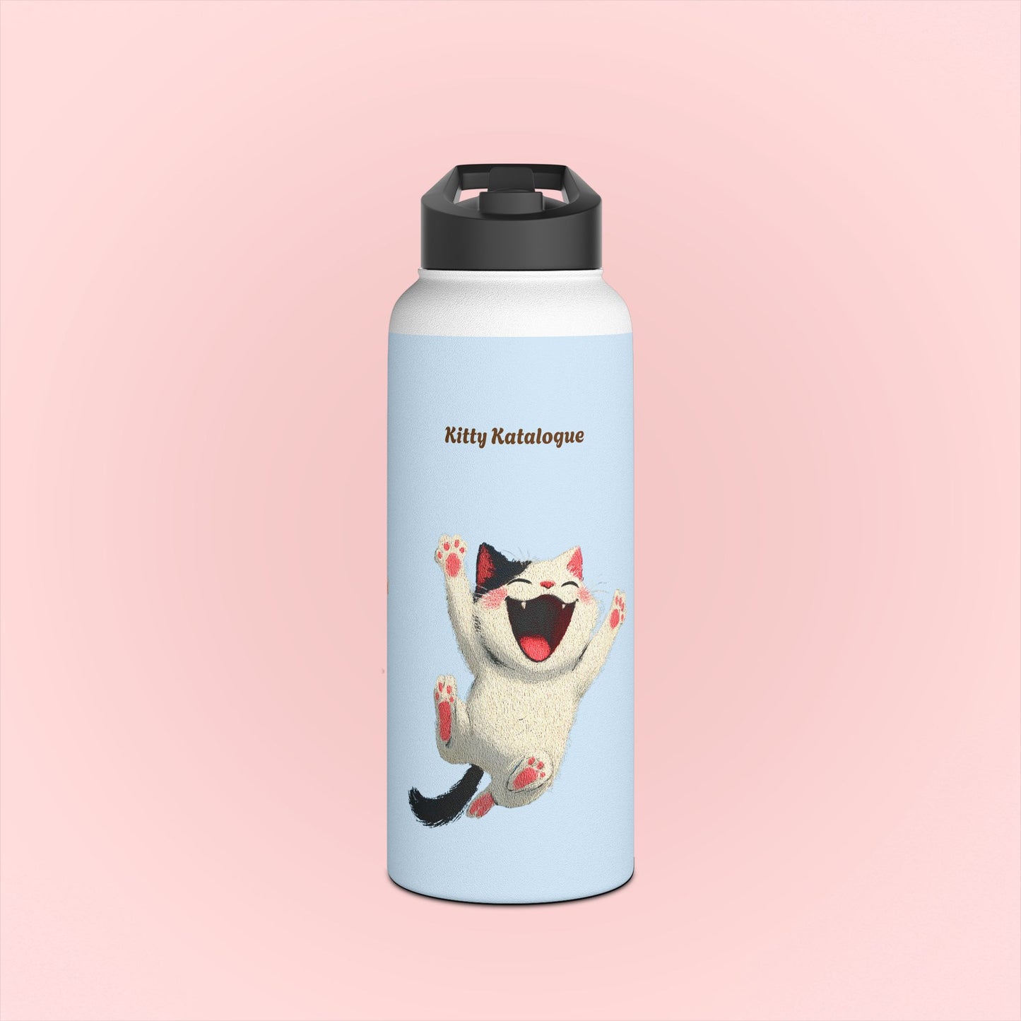 Happy Kitty Water Bottle