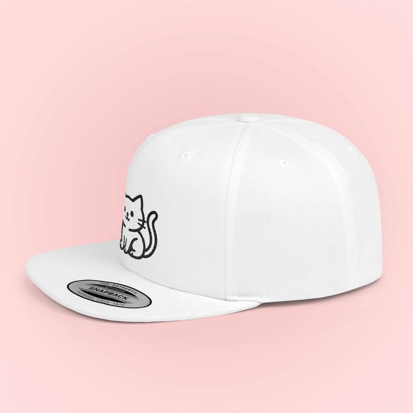 Snapback Cap - Kitty Design