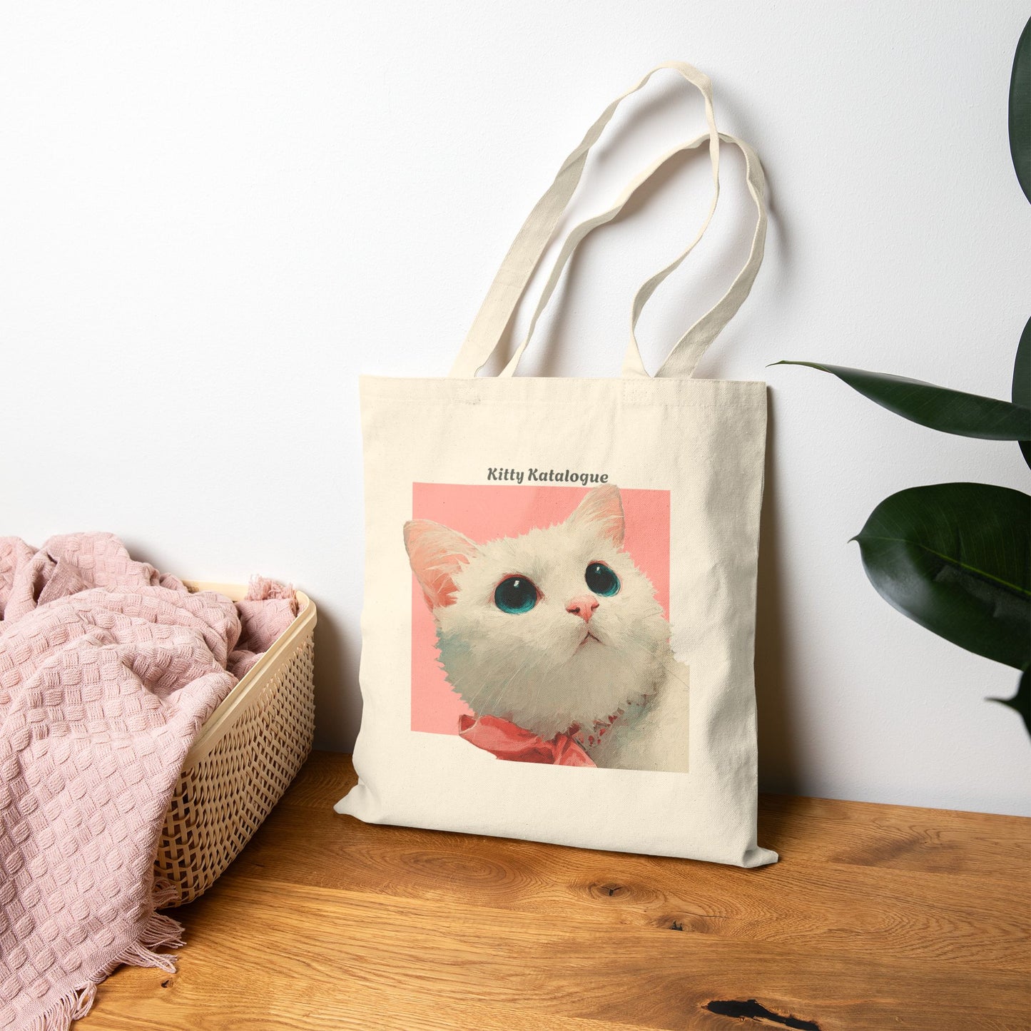 Copy of Pink Bow Kitty Tote Bag