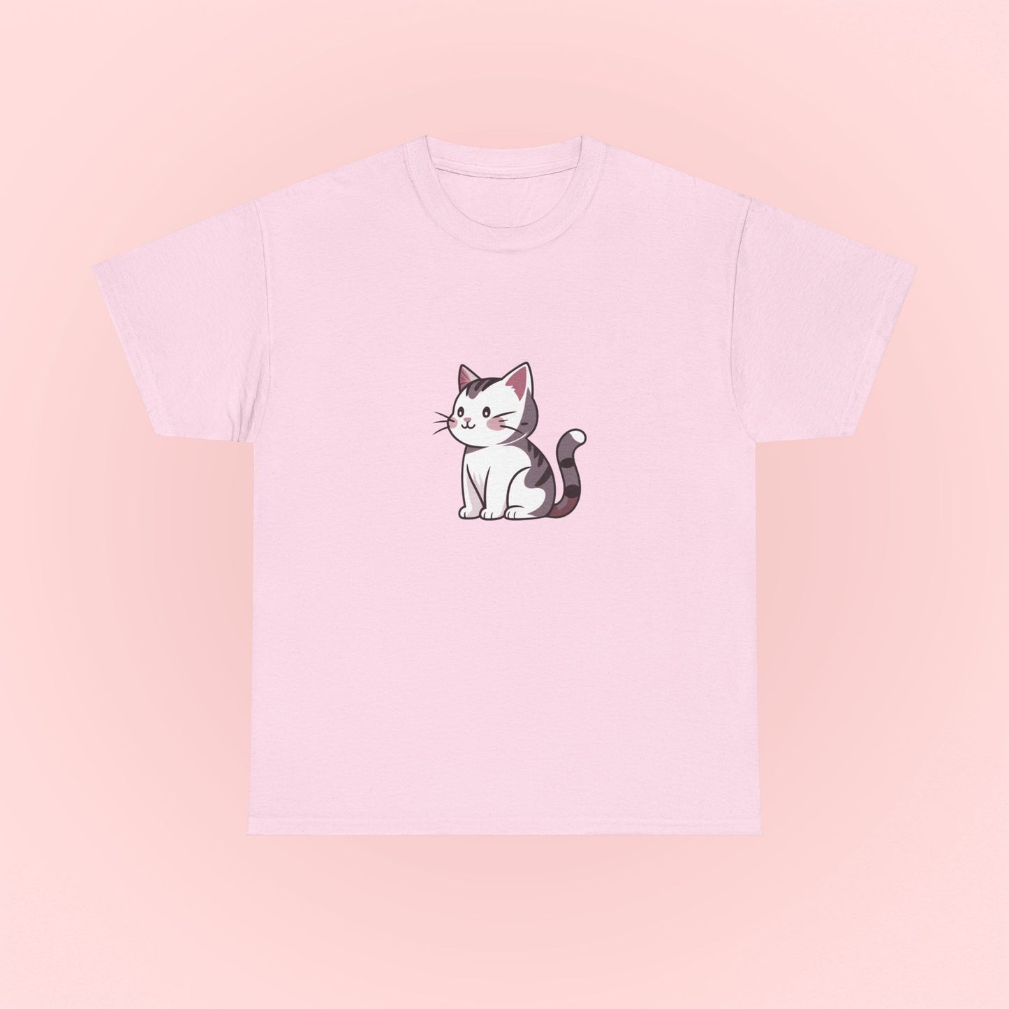 Gray Cat Tee