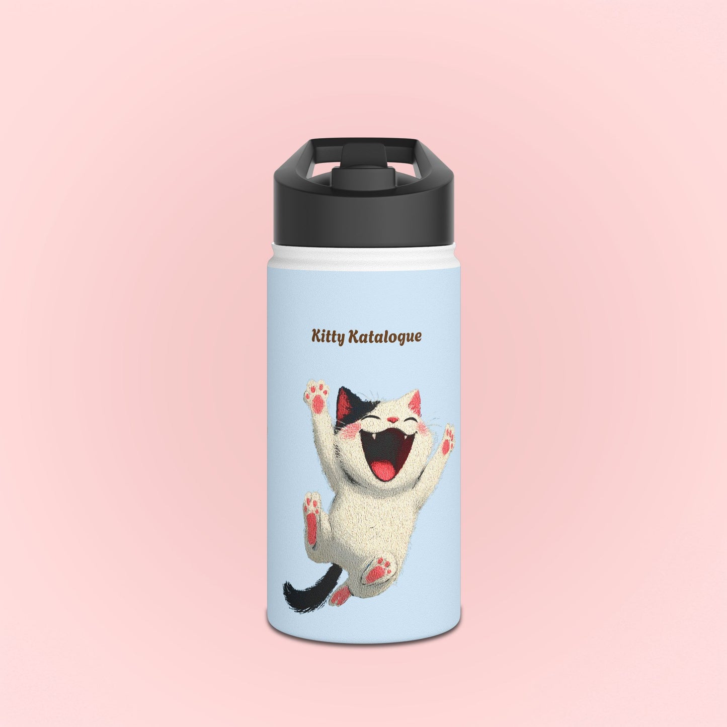 Happy Kitty Water Bottle